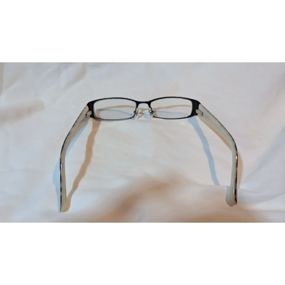 Square Leopard Handled Eyeglass Frames